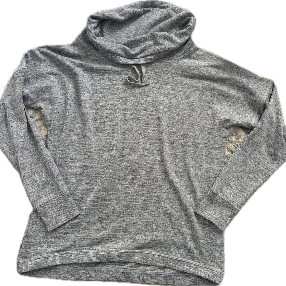 Gerry Weber Heather Gray Cowl Neck Sweater